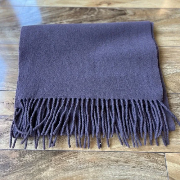 100% Extrafine Merino Wool Made in Italy Scarf - Picture 2 of 5